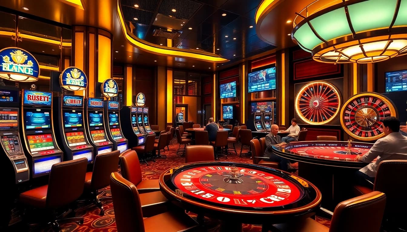 Experience the excitement of betting at https://78winel.com/ with luxurious casino interiors and high-stakes games.
