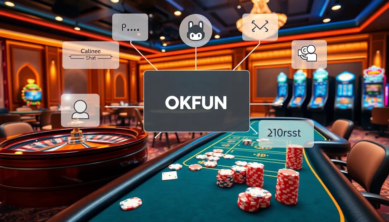 Engage with liên hệ okfun through professional support channels in a vibrant online casino atmosphere.