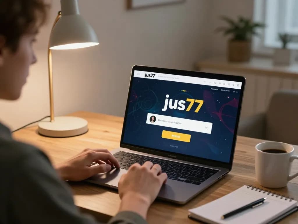 Pemain menjelajahi jus77 untuk strategi perjudian online dan permainan, terlibat dalam lingkungan permainan yang bertanggung jawab