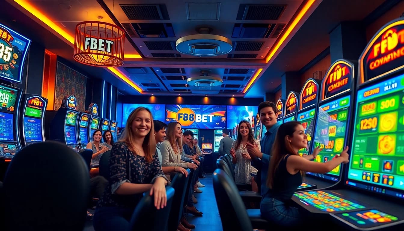 Exciting online gaming experience at F8BET showcasing diverse players and vibrant atmosphere.