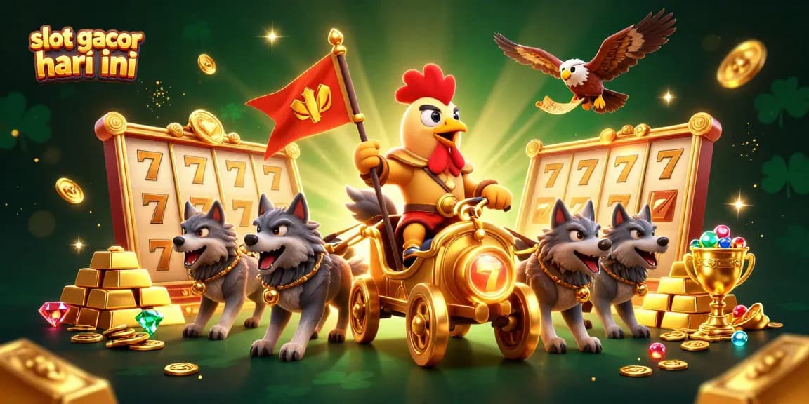 Menyaksikan slot gacor hari ini dengan simbol keberuntungan dan jackpot yang melimpah.