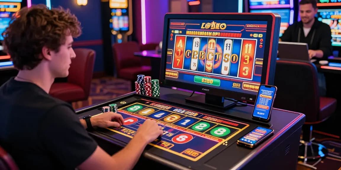 Exciting online gaming at a credit card casino featured on https://ecpc.org.uk, highlighting vibrant slots, interactive dealers, and engaging atmosphere.