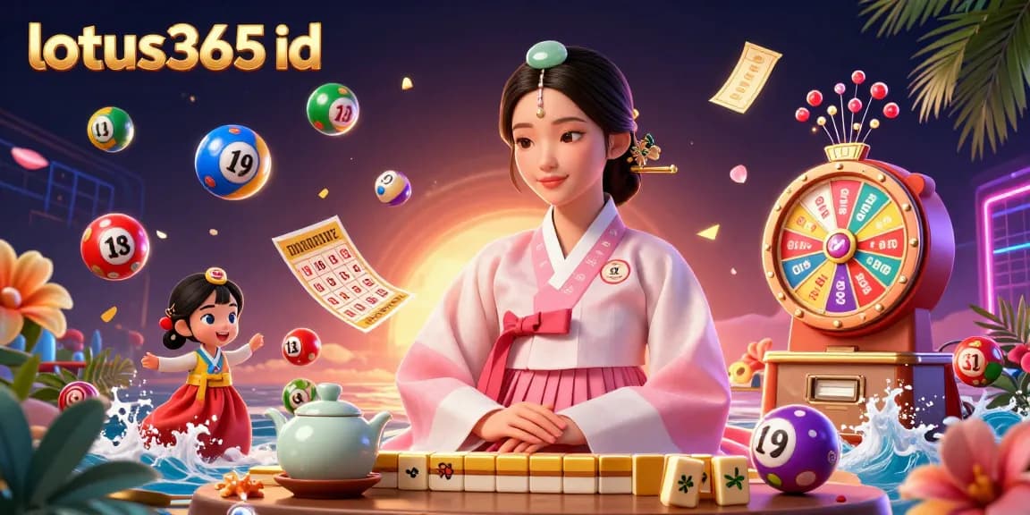 Engage in thrilling gaming action with a vibrant lotus365 id design showcasing dynamic lottery elements.