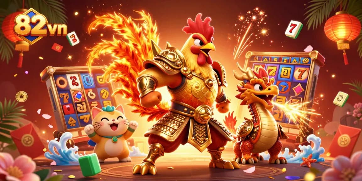 Engage in thrilling slots action at the 82 vn online casino with dynamic characters and vibrant game elements.
