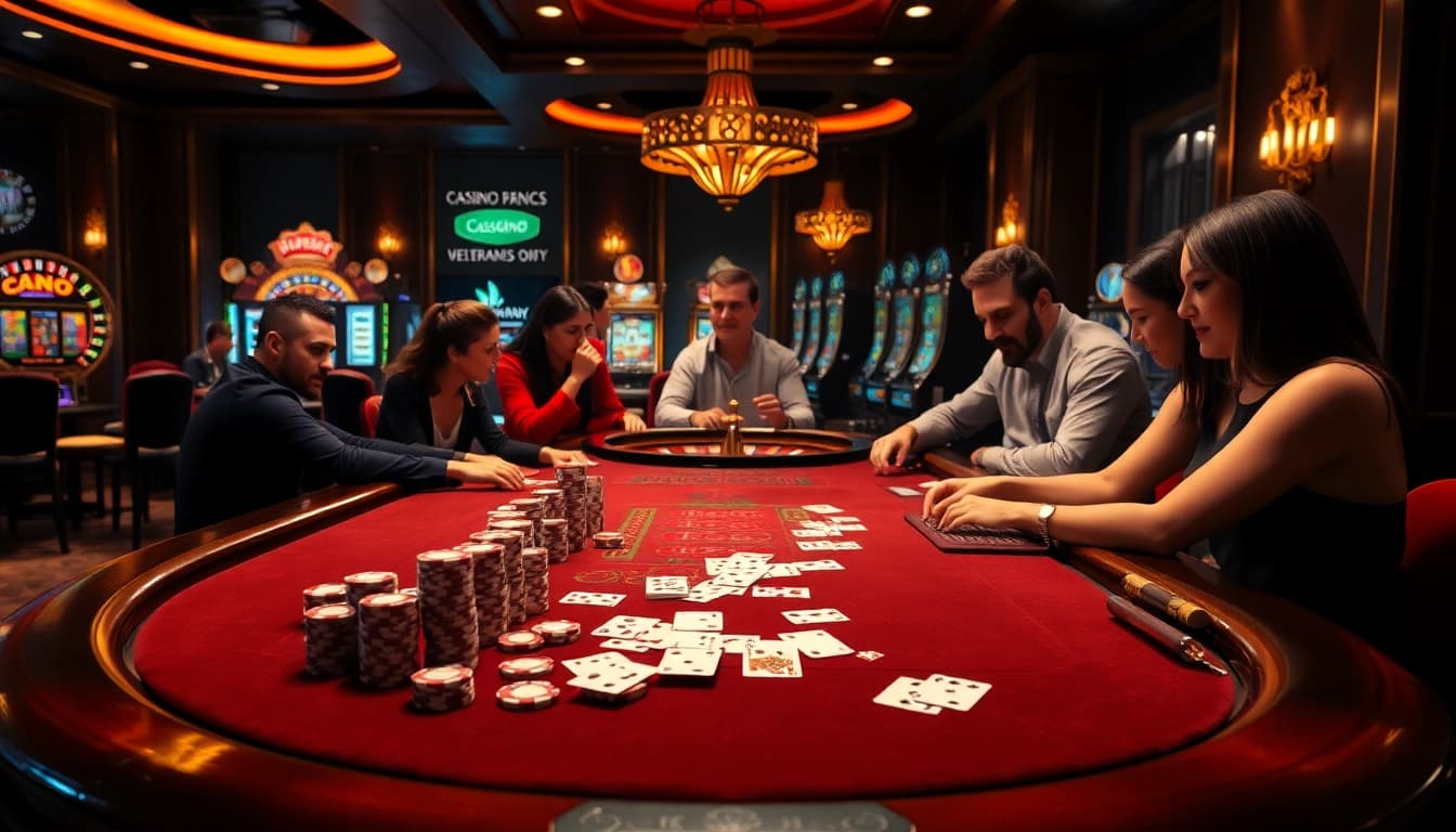 Experience the excitement at SEPUHPLAY with a high-stakes roulette wheel shining under warm lights.