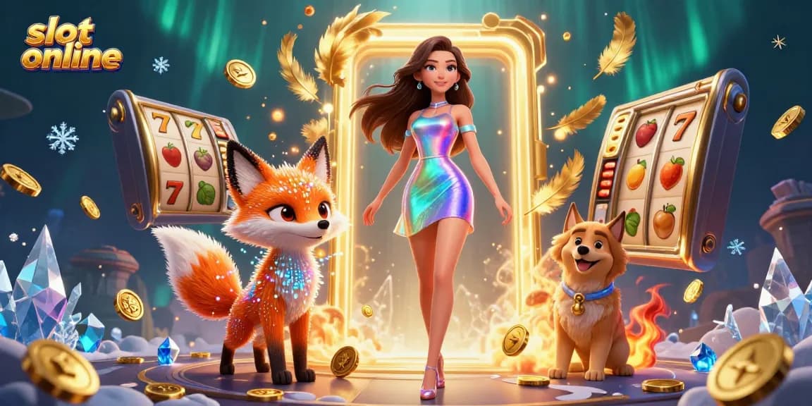 Spin and win with exciting slot online themes featuring vibrant characters and golden rewards.