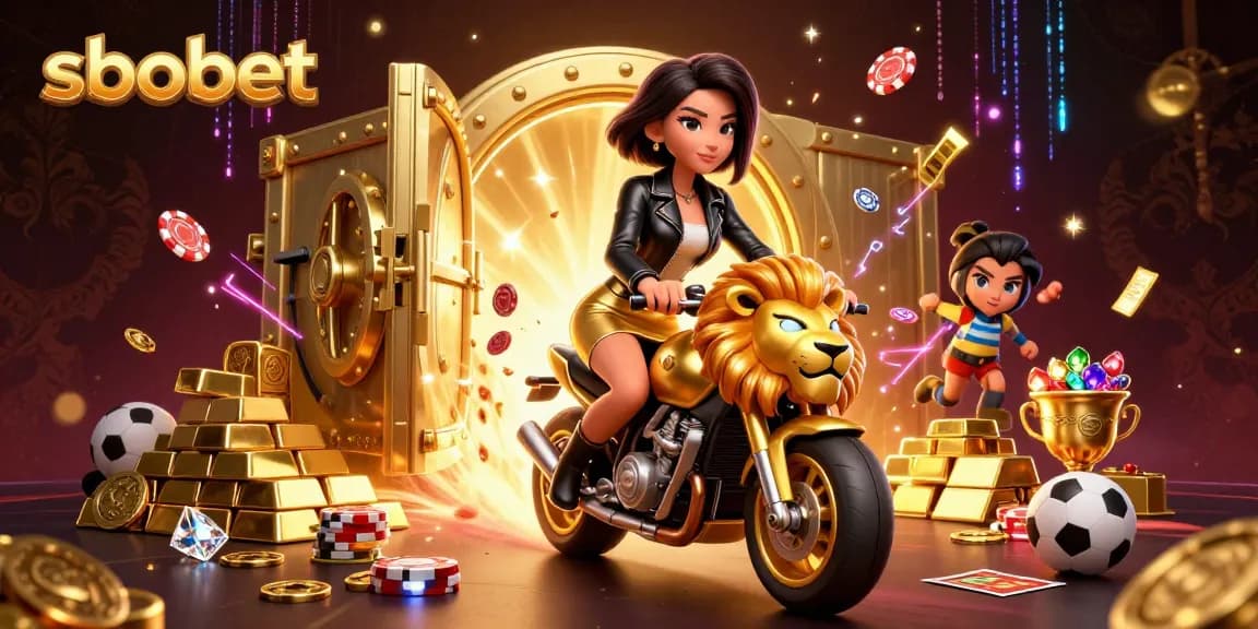Sbobet offers exhilarating sports betting experiences with dynamic visuals of thrilling gameplay.