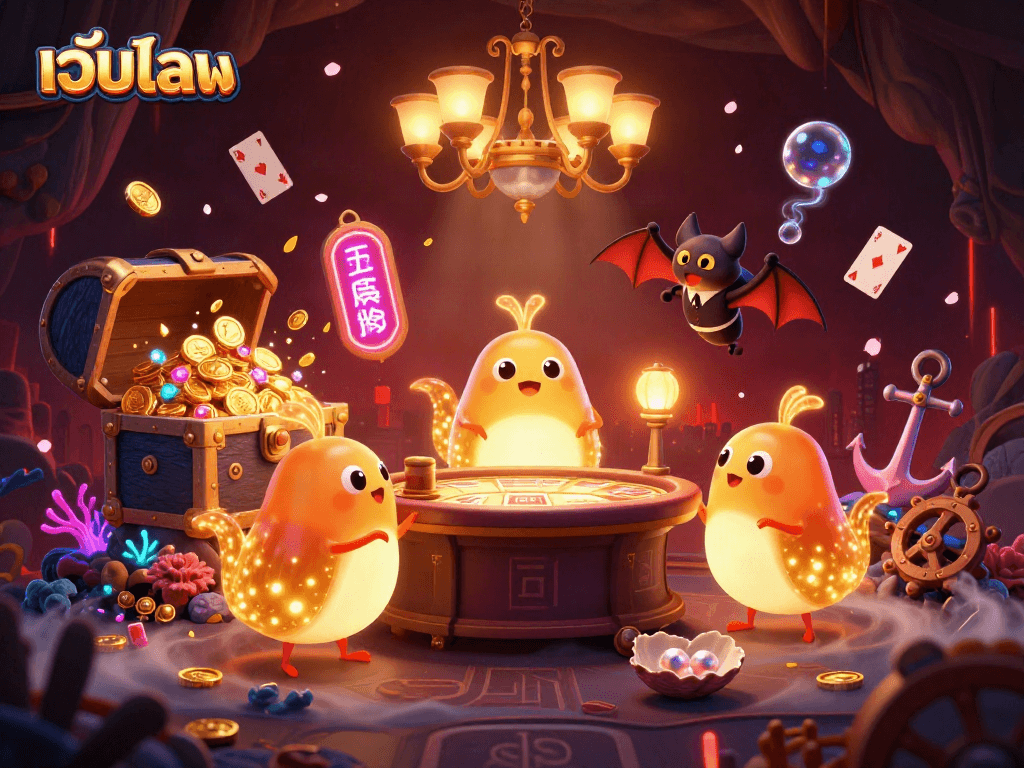 สัมผัสโลกแห่งความตื่นเต้นกับ เว็บบอล เกมคาสิโนที่สว่างไสวด้วยหนอนเรืองแสง