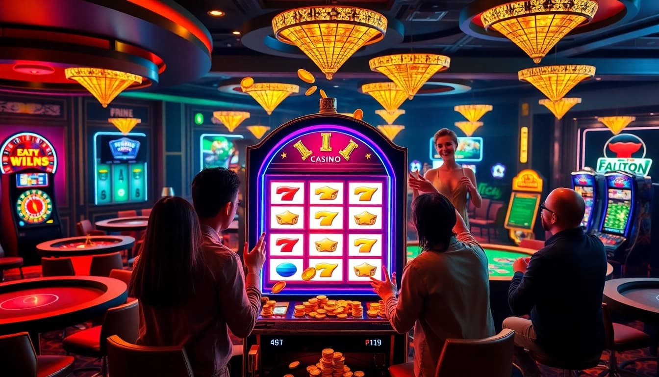 Experience winning with idn slot machines in a vibrant online casino atmosphere.