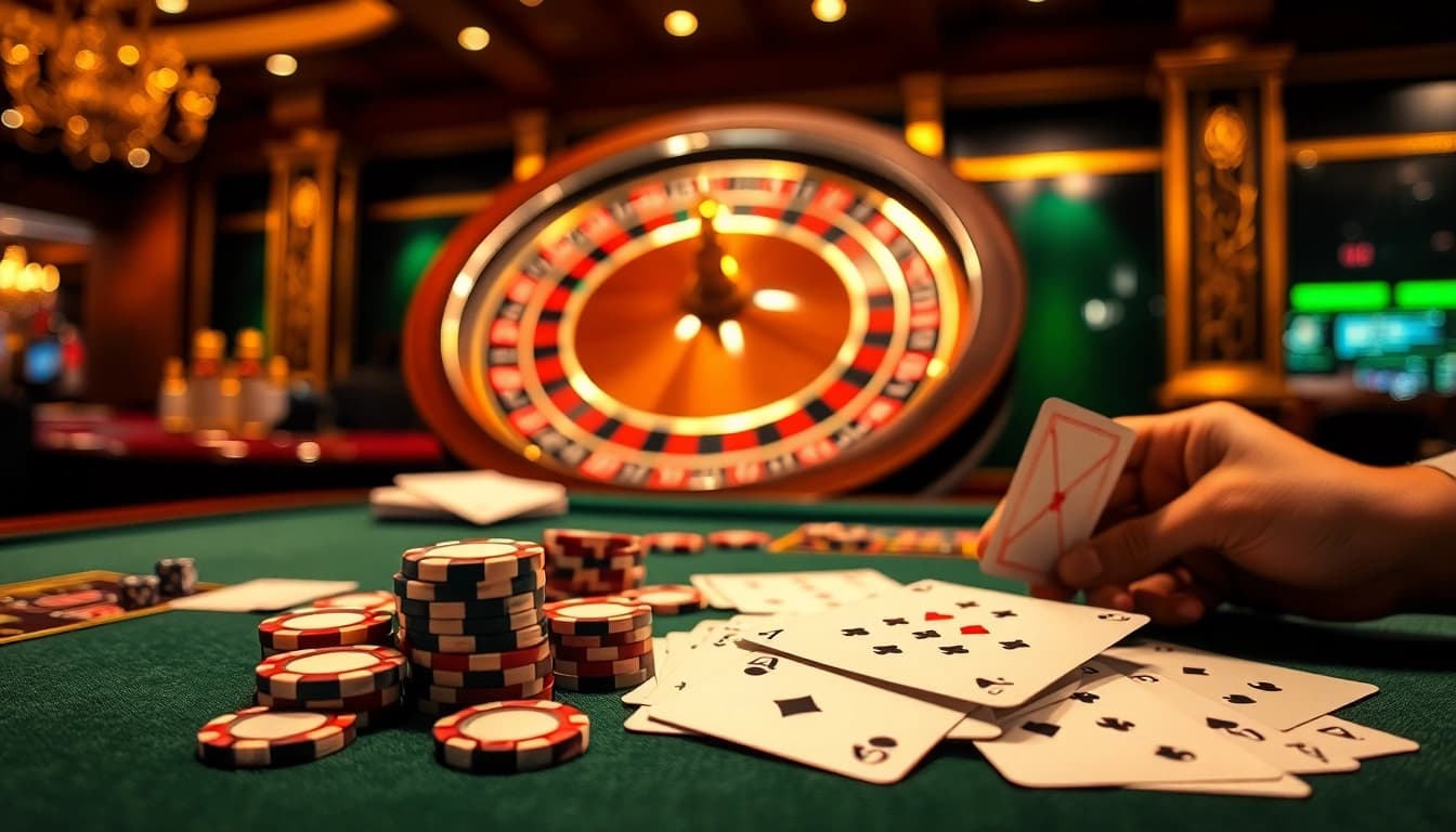 Playing cards and poker chips at a casino table illustrate the hidden wiki of gambling strategies for 2026.