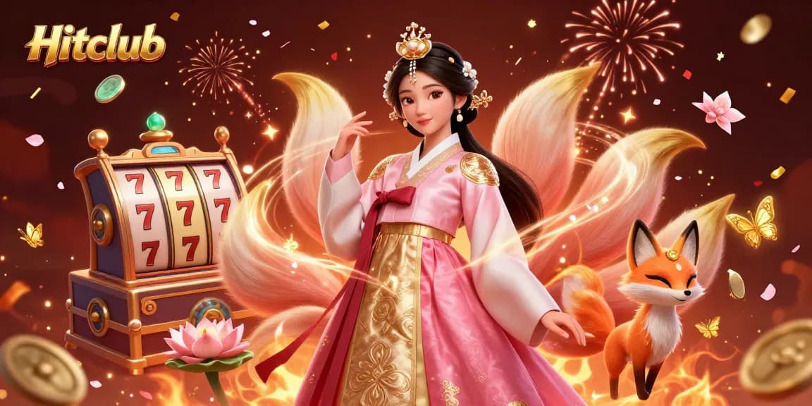 Experience the excitement of Hitclub with vibrant slot games and dynamic characters in a lively casino atmosphere.