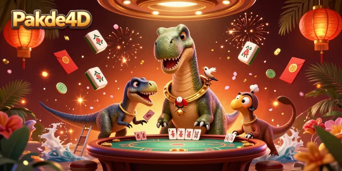 Join Pakde4D for an exciting gaming experience amidst a whimsical casino adventure with dynamic characters.