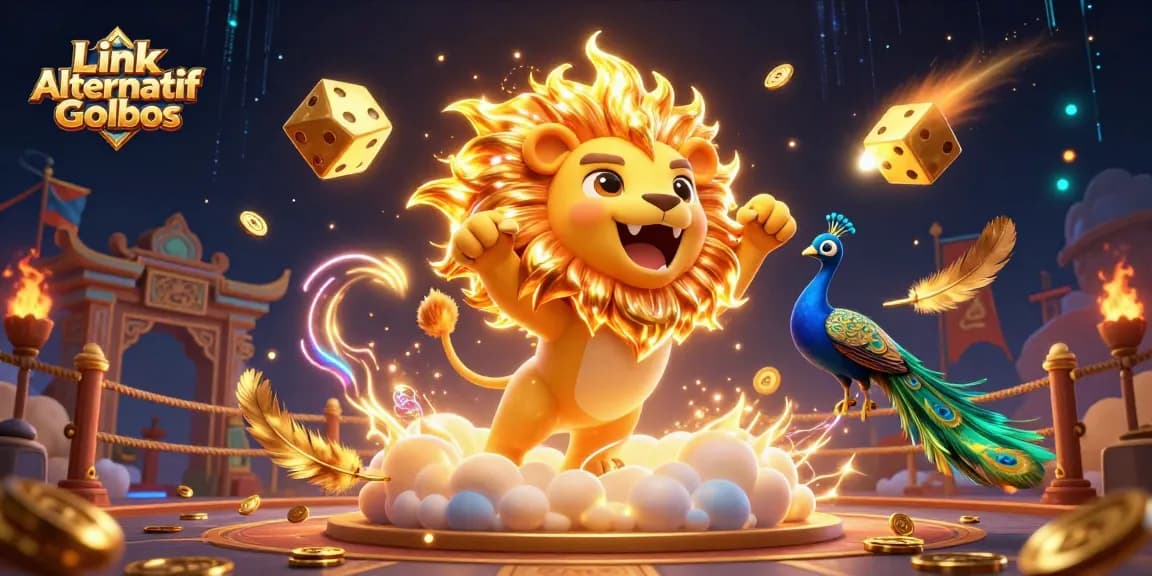 Engage with Link Alternatif Golbos in an exciting 3D gambling scene packed with action.