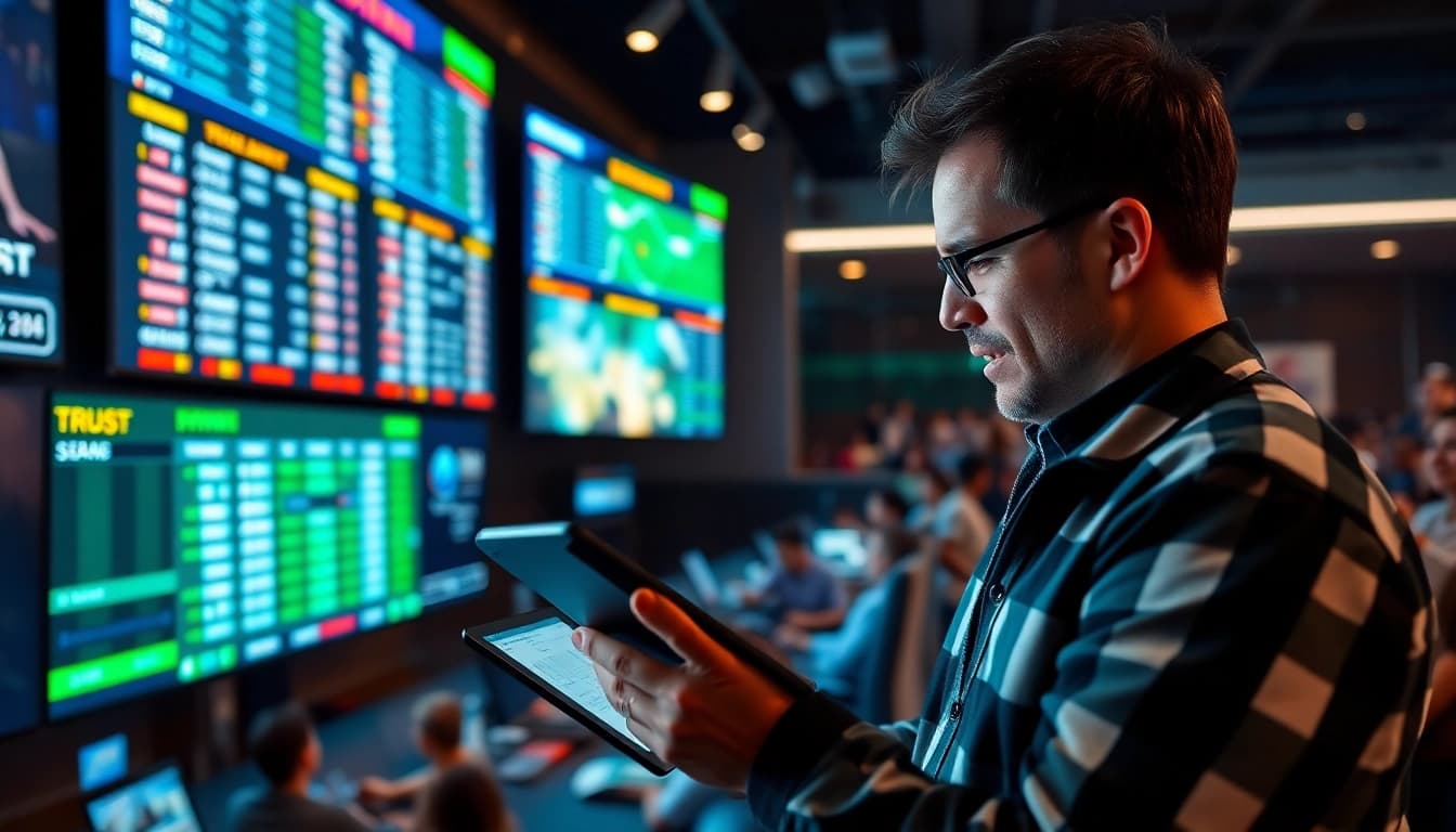 Experience the excitement of online Betting with a vibrant sportsbook atmosphere.