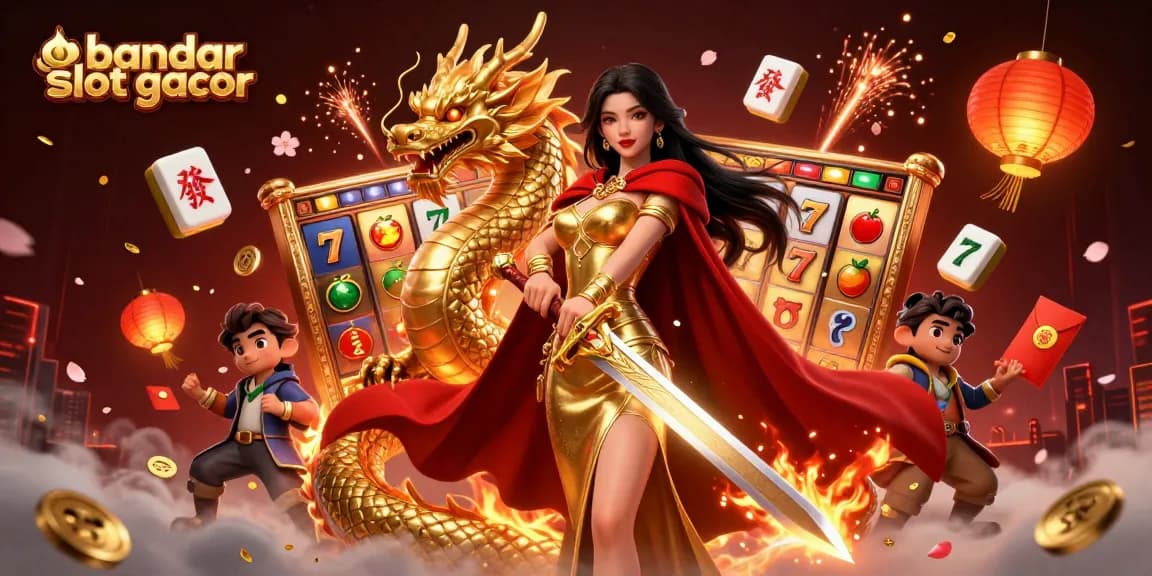 Experience the excitement of bandar slot gacor with immersive game elements and vibrant characters.