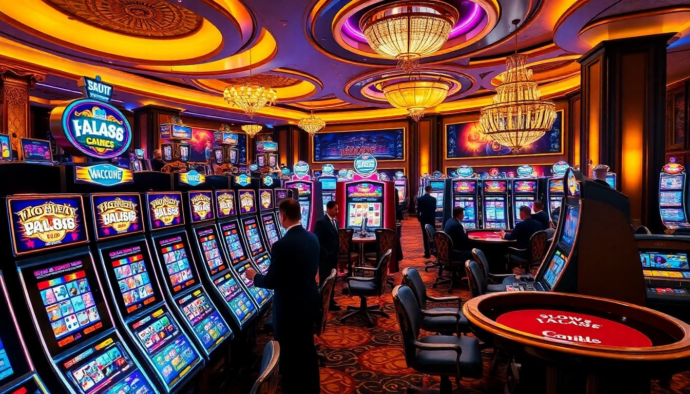 Experience thrilling gameplay with slot api raja 88 in a vibrant casino setting.