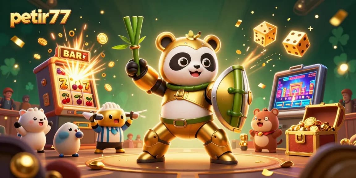 Experience thrilling gameplay with petir777's vibrant slot machines and lively casino atmosphere.