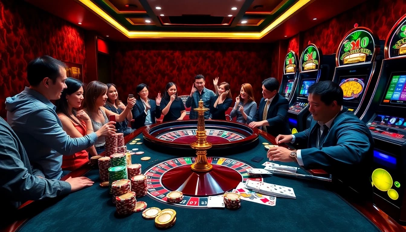 Experience the thrill of gambling at https://hanoiculturetravel.com/ with vibrant poker action and roulette excitement.