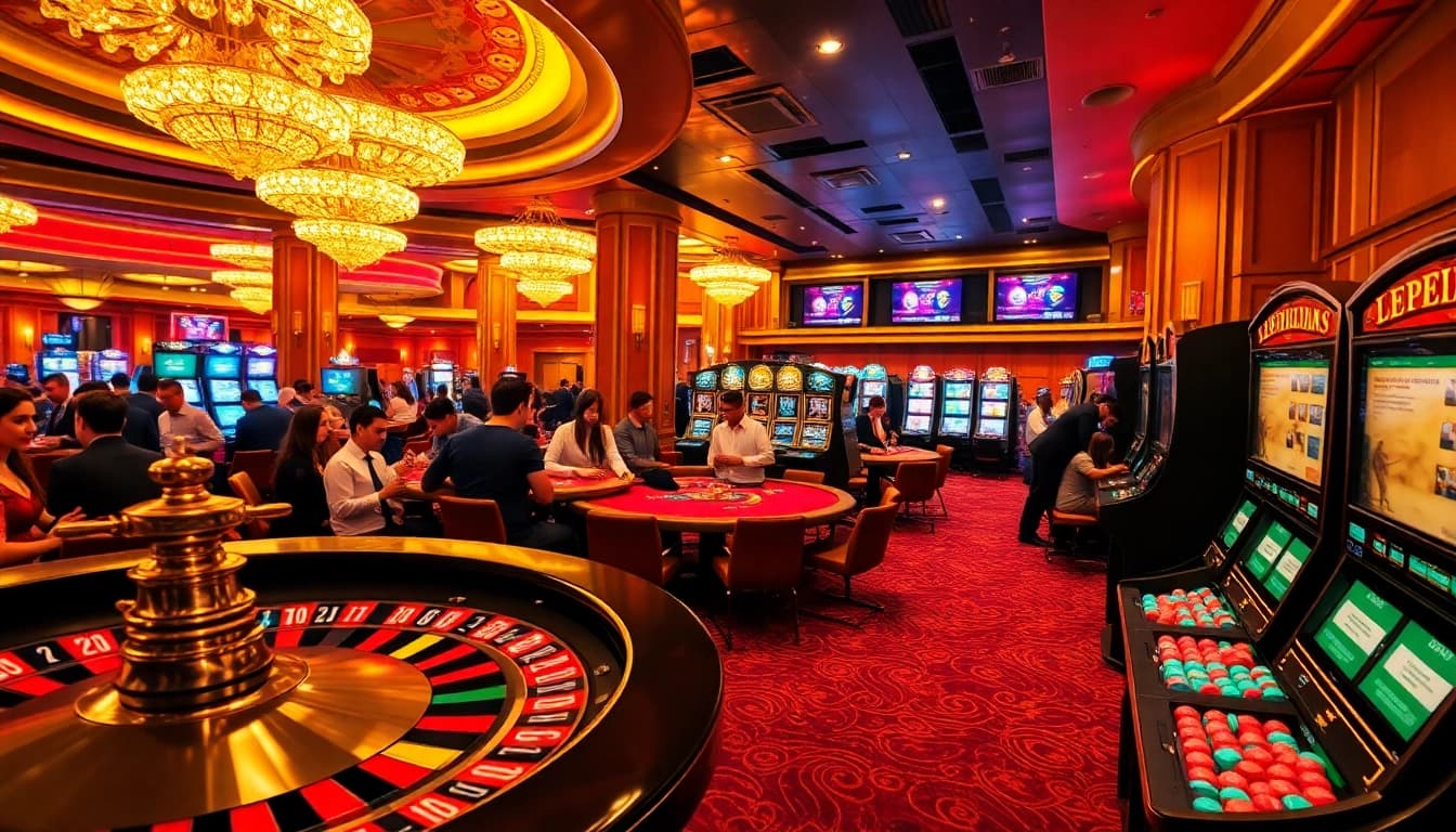 Engaging players enjoying casino games while exploring hidden wiki insights.