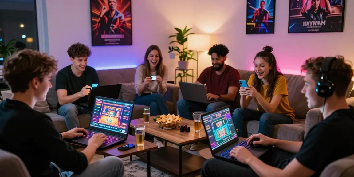 UK players at home enjoying credit card casinos from https://sii.org.uk/ with vibrant games and cozy atmosphere
