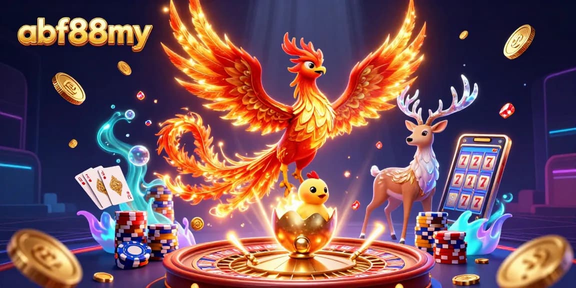 Experience thrilling wins with afb88my in a vibrant casino scene featuring enchanting characters and game elements.