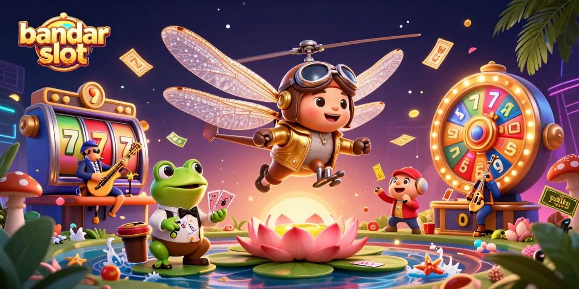 Slot bandar slot menawarkan pengalaman kasino menarik dengan karakter unik menghadirkan suasana meriah.
