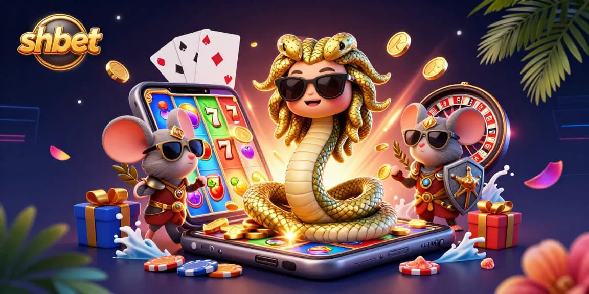 Spin and win at shbet with engaging 3D casino characters and vibrant game elements!
