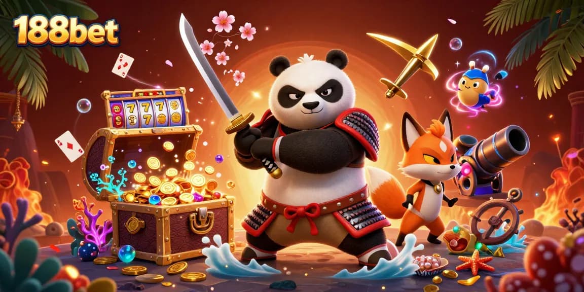Experience thrilling gameplay at 188bet with vibrant characters and slots bursting with energy.