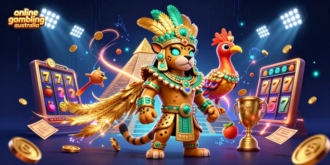 Engage in online gambling Australia with thrilling 3D slot game experiences featuring vibrant characters.