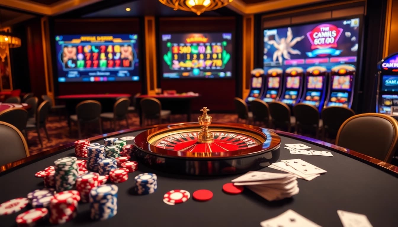 Winning at poker with high stakes at https://luckywin.fan/ showcasing luxurious casino elements.
