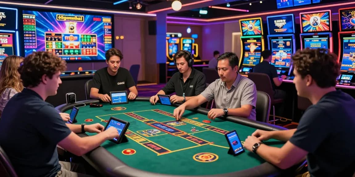 Immersive online betting experience with 68gamebai showcasing live dealer games.