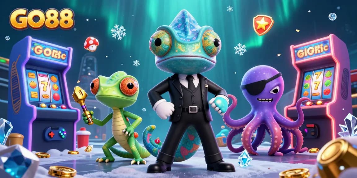 Engage with GO88's immersive gaming experience featuring thrilling jackpots and vibrant casino elements.