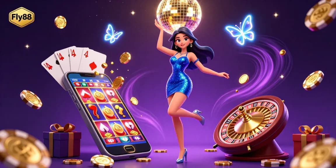 Engage in winning with Fly88's vibrant casino experience featuring exciting slot games.