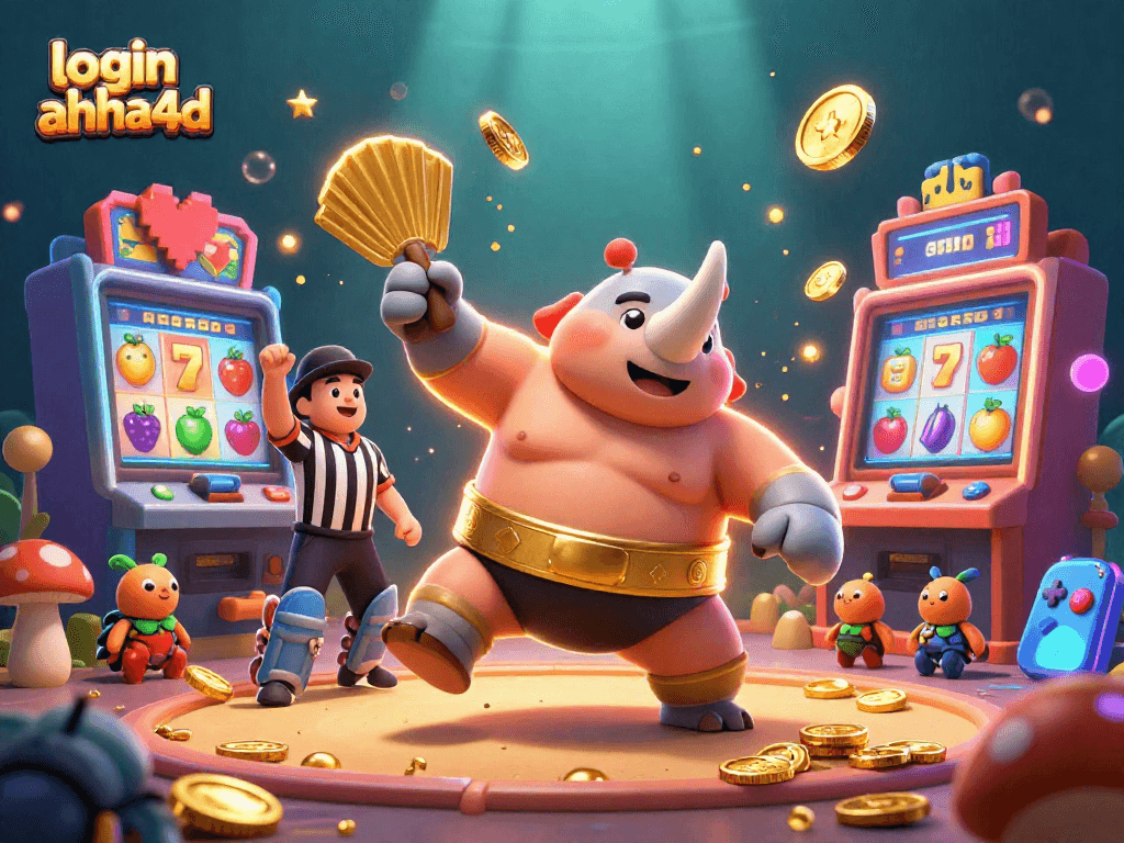 Mainkan slot yang menguntungkan dengan login ahha4d sambil menikmati ilustrasi slot 3D menarik.