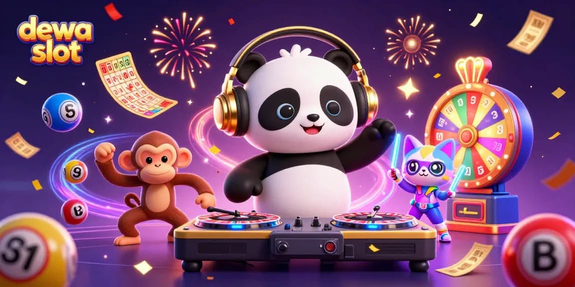 Join the fun at dewa slot with vibrant 3D characters and exciting game elements!