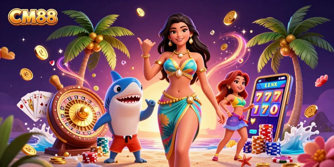 Experience the excitement of CM88 casino with vibrant slots, roulette, and thrilling gameplay.
