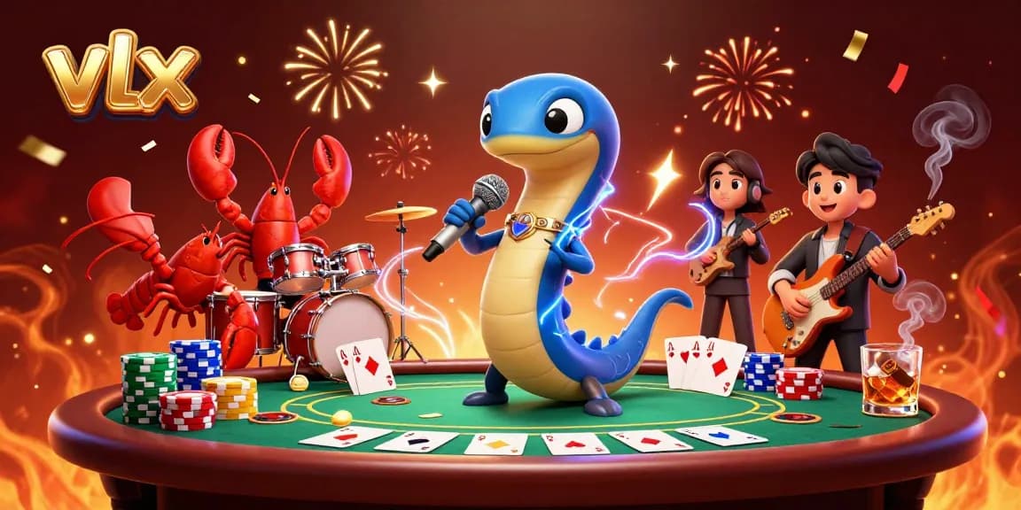Experience vibrant casino energy with vlxx featuring a DJ eel and band in action.