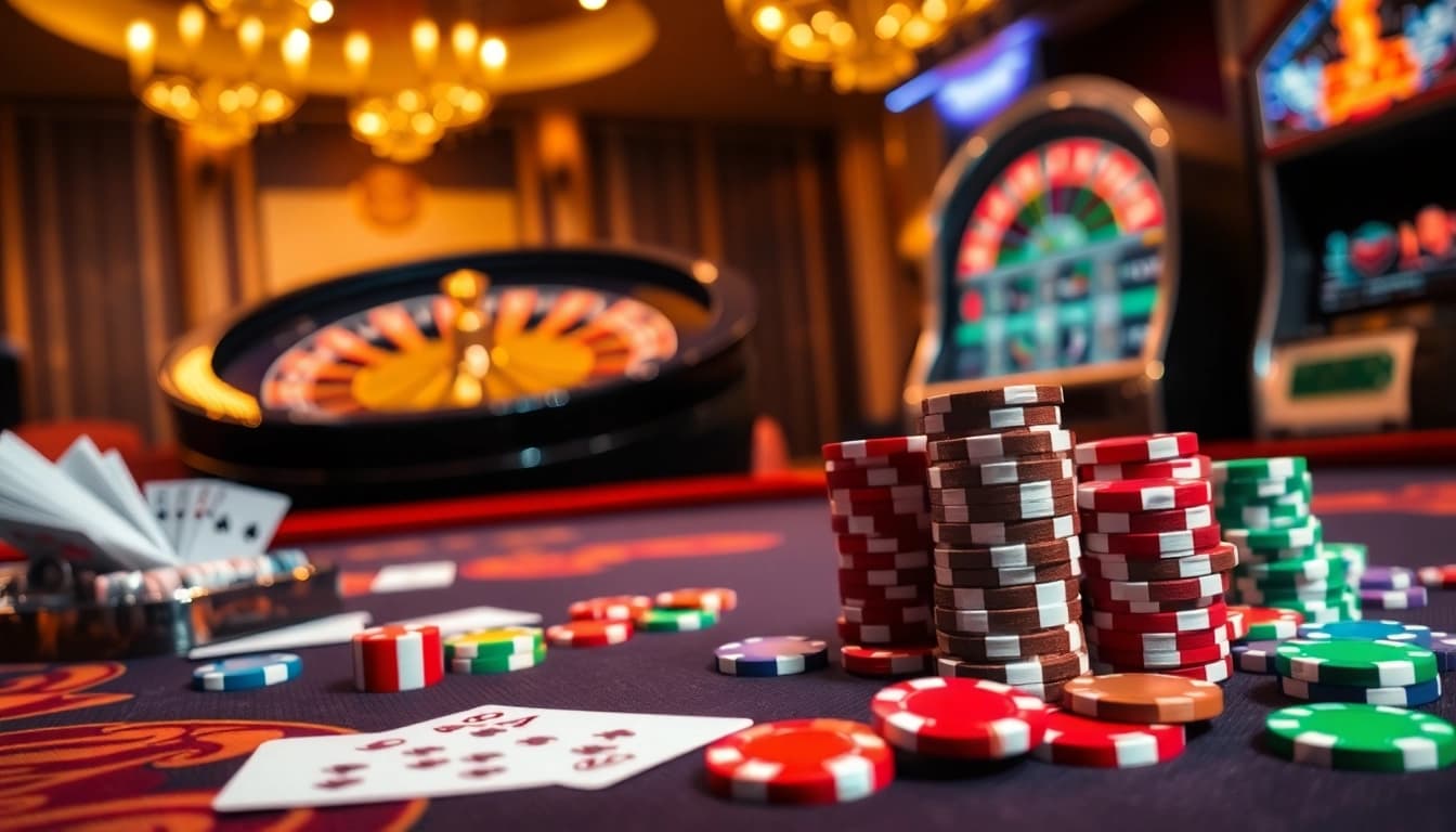 Experience winning moments at mm88 com with vibrant casino tables, cards, and slot machines.