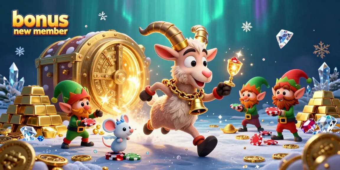 Engage in thrilling adventures with the bonus new member at a vibrant holiday-themed casino!