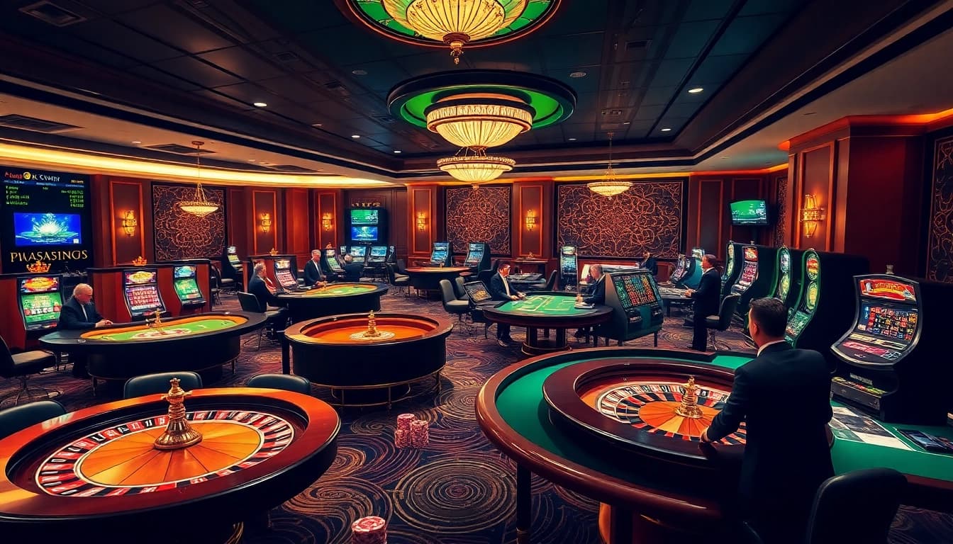 Experience thrilling gaming at http://ae388.uk.com/ with high-stakes casino tables and eager players.