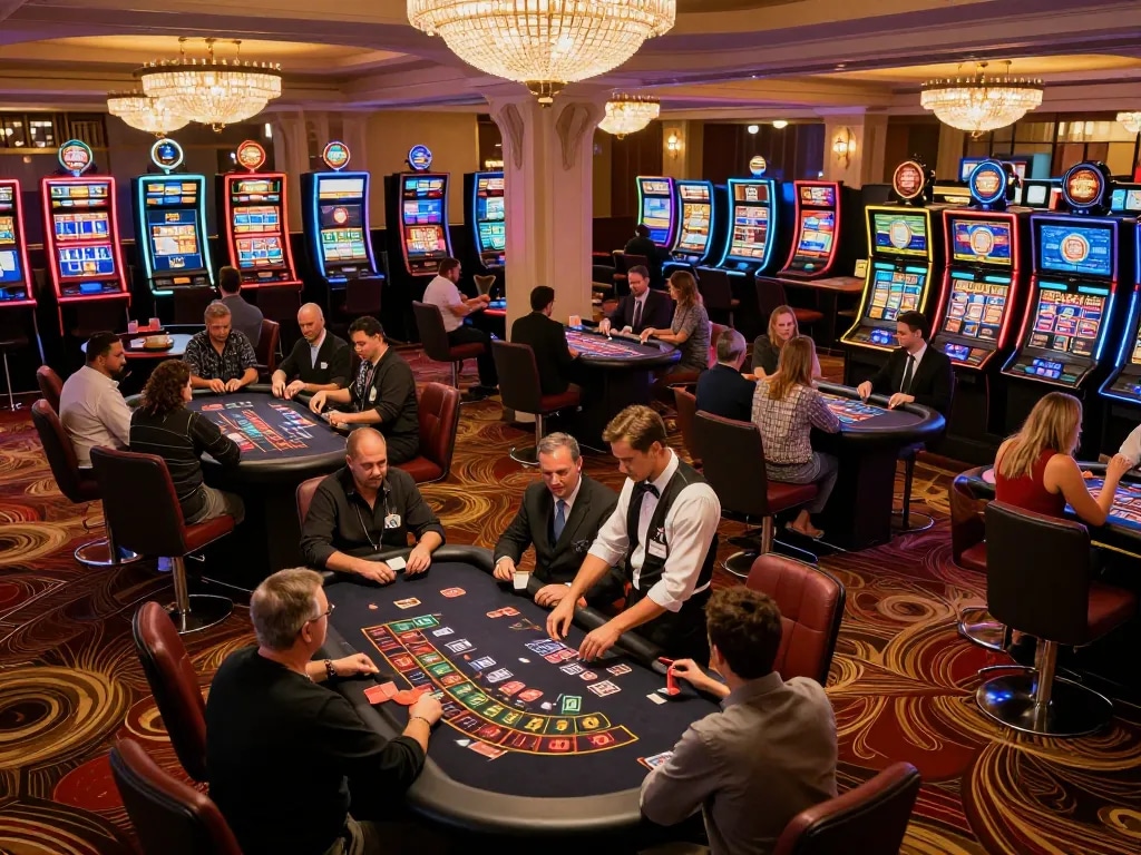 Create a Caricature while enjoying vibrant casino gameplay with friends.