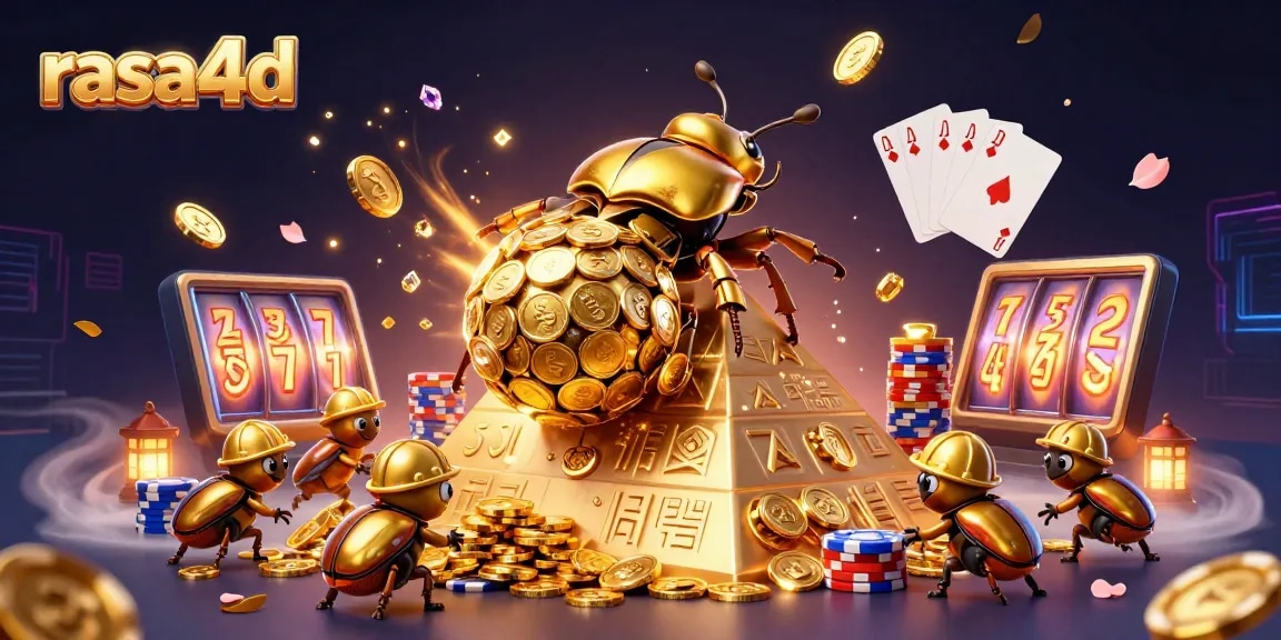 Menangkan jackpot dengan rasa4d, permainan slot bertema kasino yang menarik dan seru.