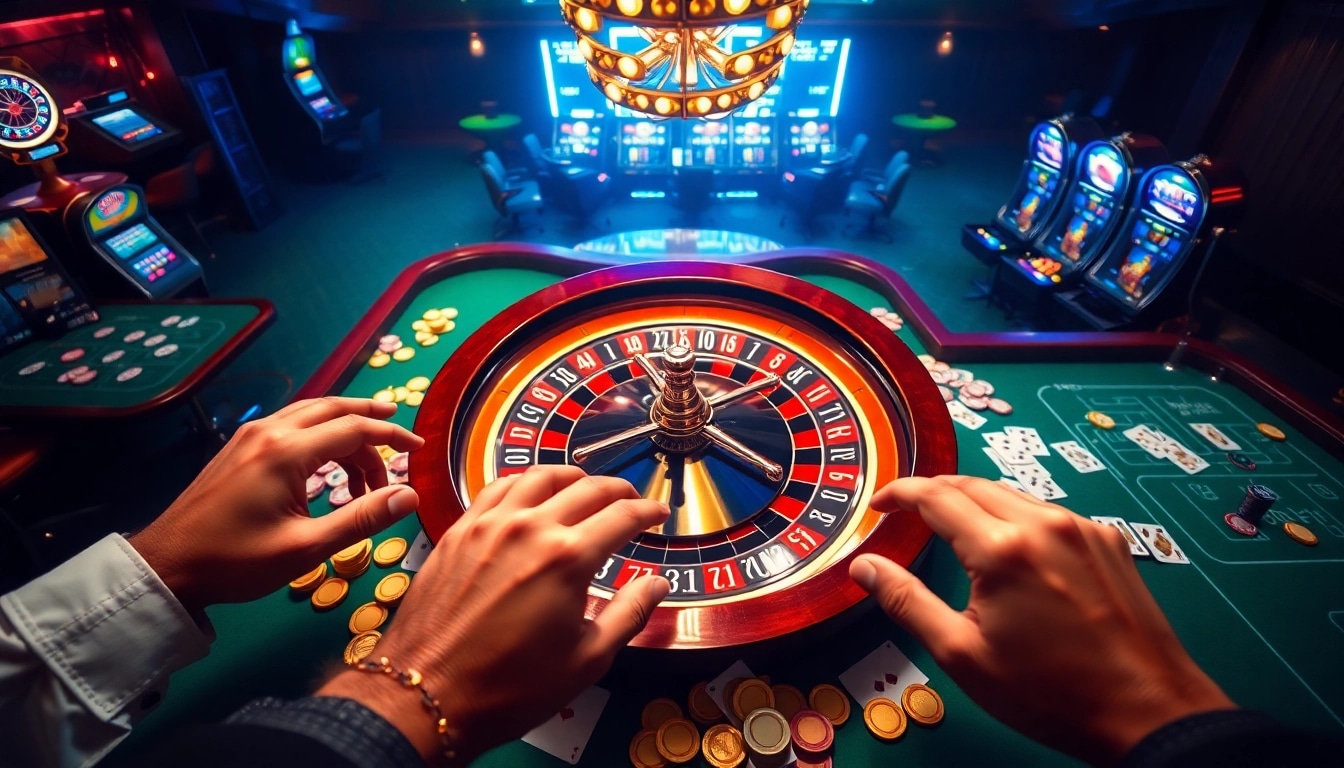 Engage with high-stakes action at https://www.vvjl11.com/ featuring vibrant roulette tables and dazzling poker chips.