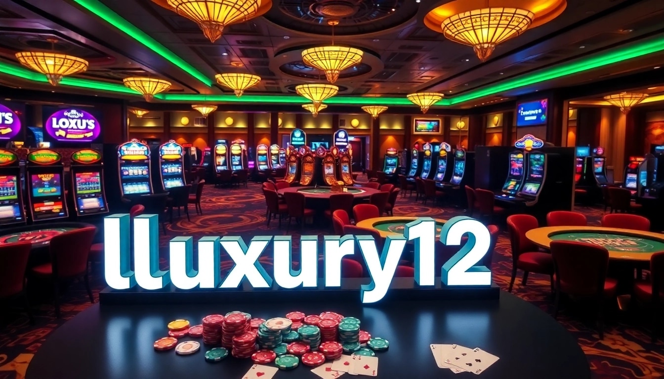 Experience luxury12 with exciting slot machines and professional casino gaming action.
