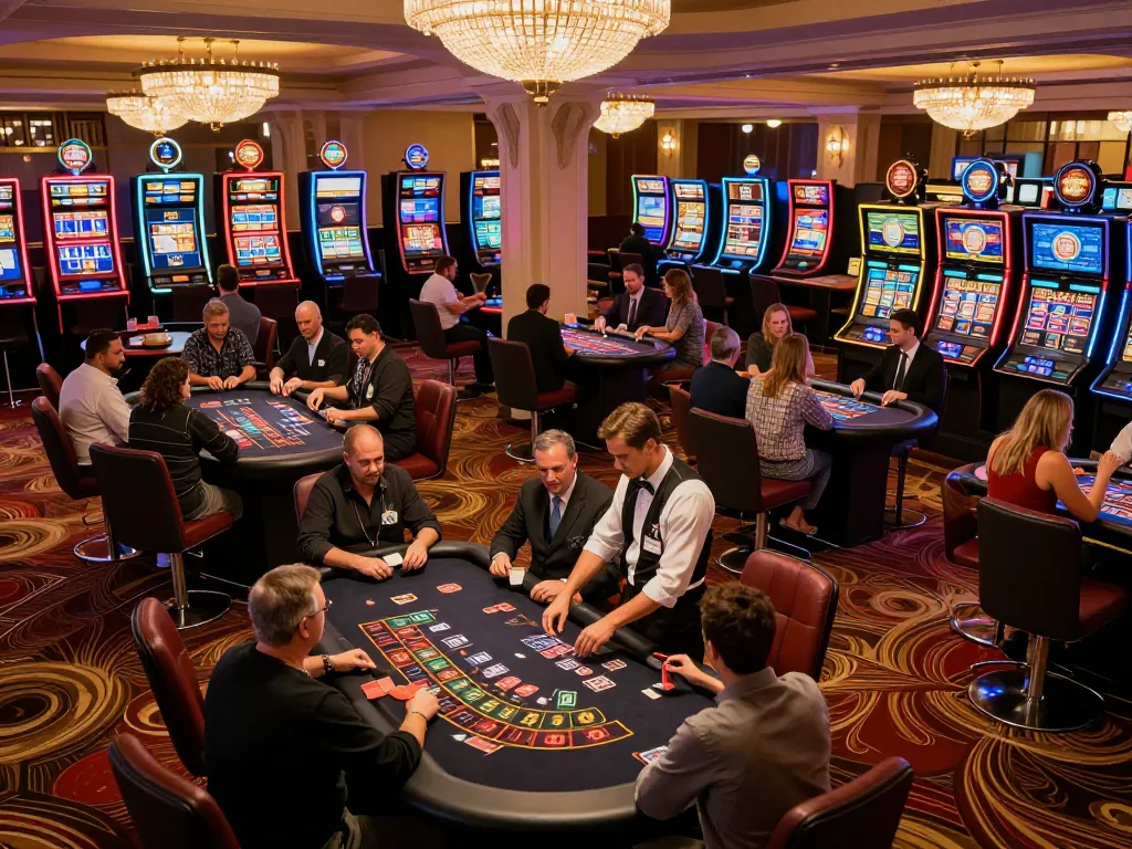 Create a Caricature while enjoying vibrant casino gameplay with friends.