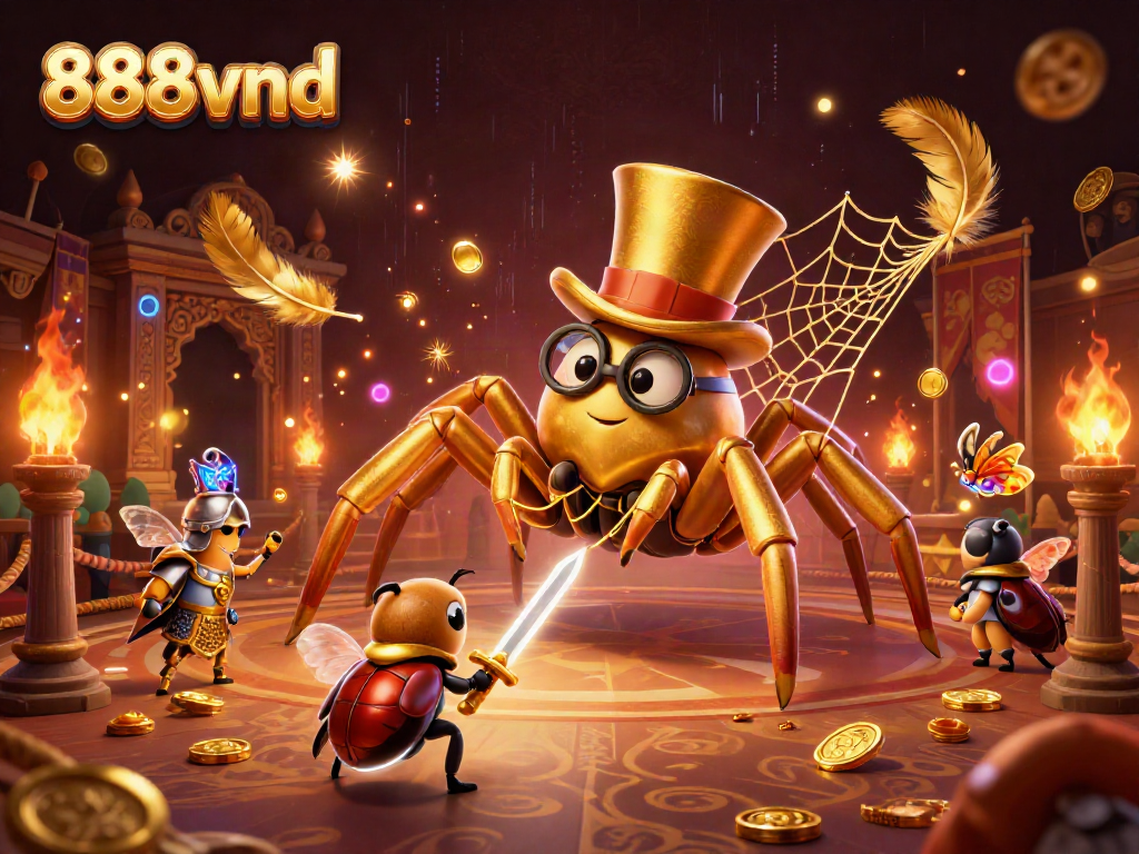 Engage with thrilling action at 888vnd, featuring an epic 3D casino showdown.