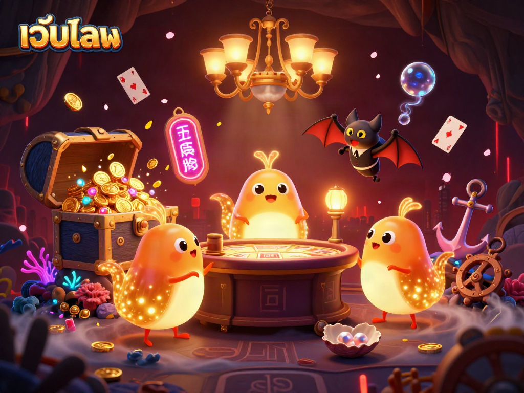 สัมผัสโลกแห่งความตื่นเต้นกับ เว็บบอล เกมคาสิโนที่สว่างไสวด้วยหนอนเรืองแสง