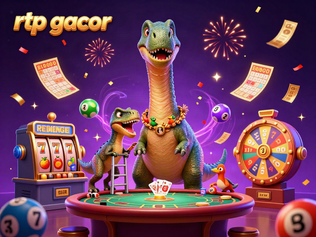 Menggoda keberuntungan di rtp gacor dengan brontosaurus dan raptor di kasino