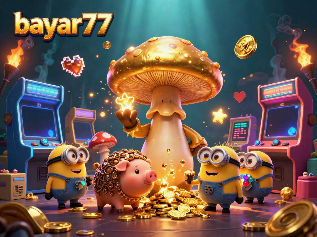 Experience seamless gameplay and golden rewards with bayar77 in a magical casino adventure.
