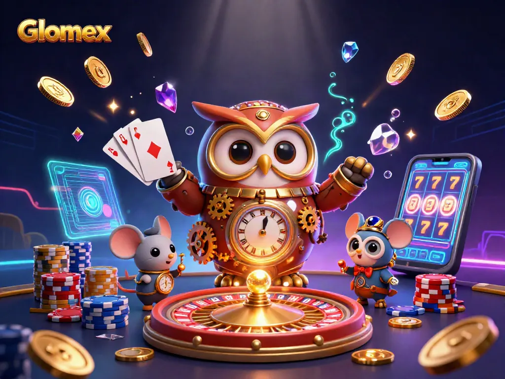 Glomex enhances your casino experience with exciting rewards through vibrant gaming visuals.